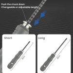 Multifunktionaler, kombinierter, einziehbarer Schraubendrehersatz mit doppeltem Verwendungszweck, Iso-U-Kreuzschlitzschraubendreher-Reparaturwerkzeuge, 18 In 1 – Bild 10