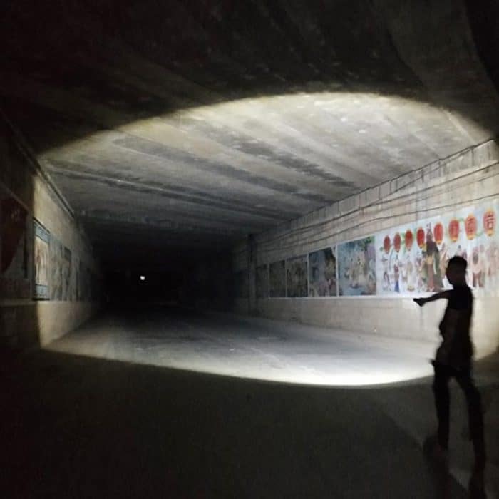 Teleskop-Taschenlampe mit hoher Intensität aus Aluminiumlegierung mit Leistungsanzeige – Bild 5