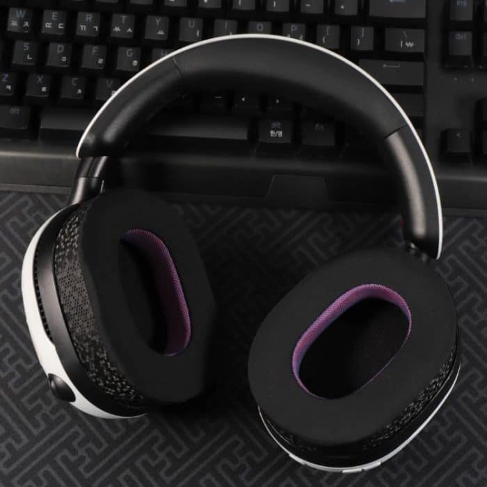 Für SteelSeries Arctis Nova Pro 1 / 3 / 7 Kopfhörer 1 paar Ohrpolster Ohrenschützer Schwamm Abdeckung, Wired Weaving, Wired Ice Feeling, Wireless Weaving, Wireless Ice Feeling – Bild 3