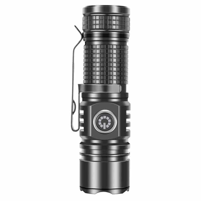 Mini TYPE-C wiederaufladbare weiße Laser-LED-Taschenlampe mit starkem Licht und großer Reichweite – Bild 1