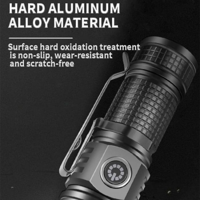 Mini TYPE-C wiederaufladbare weiße Laser-LED-Taschenlampe mit starkem Licht und großer Reichweite – Bild 11