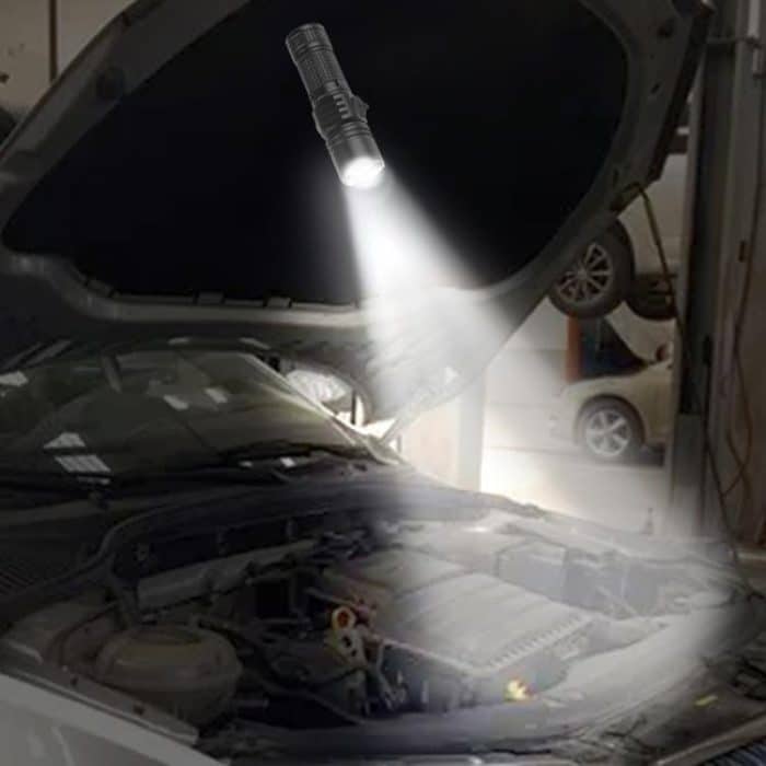 Mini TYPE-C wiederaufladbare weiße Laser-LED-Taschenlampe mit starkem Licht und großer Reichweite – Bild 13