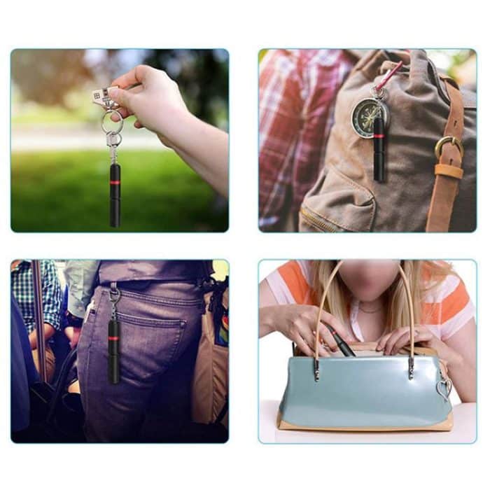 Mini-Outdoor-tragbare XPE-LED-Taschenlampe mit festem Fokus, Large, Small – Bild 5