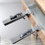 RUITOOL Edelstahl Push Quick Drawer Clamp Einstellbare Teleskop Holzbearbeitung Vorrichtung Klemmen, Small Bow Clip, Small Bow Clip + 1pc Big Bow Clip Plate – Bild 11