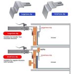 RUITOOL Edelstahl Push Quick Drawer Clamp Einstellbare Teleskop Holzbearbeitung Vorrichtung Klemmen, Small Bow Clip, Small Bow Clip + 1pc Big Bow Clip Plate – Bild 5