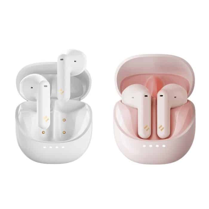 Havit E9 Semi-In-Ear ENC Rauschunterdrückung Kabellose Bluetooth-Kopfhörer, White-Standard Edition, White-Flagship Edition, Pink-Standard Edition, Pink-Flagship Edition – Bild 2