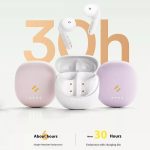 Havit E9 Semi-In-Ear ENC Rauschunterdrückung Kabellose Bluetooth-Kopfhörer, White-Standard Edition, White-Flagship Edition, Pink-Standard Edition, Pink-Flagship Edition – Bild 6