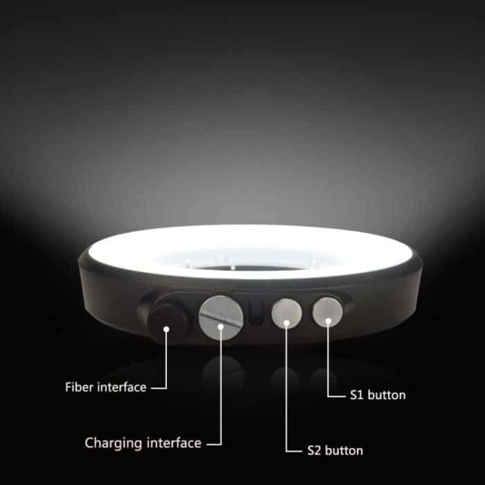 SeaFrogs SL-108 40 m wasserdichtes Tiefenringlicht, Unterwasserfotografie-Fülllicht, 5 Lichtmodi, SL-108 Black, SL-108 Red – Bild 3