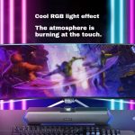 Havit M19 RGB-Lichteffekt-Desktop-Computer-Kabellautsprecher, Black Standard Version, White Standard Version, Black Bluetooth Version, Bluetooth Microphone Version – Bild 5