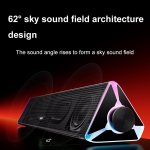 Havit M15 RGB-Beleuchtungseffekt Dual-Lautsprecher Stereo-Desktop-Computer Kabelgebundener Lautsprecher – Bild 6