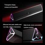 Havit M15 RGB-Beleuchtungseffekt Dual-Lautsprecher Stereo-Desktop-Computer Kabelgebundener Lautsprecher – Bild 7