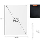 Magnetisches Whiteboard mit Nano-Mikrokapseln zum Zeichnen und Schreiben, A3 20 Inches, A4 16 Inches, A5 11 Inches – Bild 6