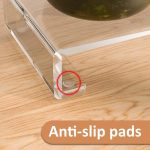 Aufbewahrungsregal für Schminktische mit Tablettbasis aus Acryl, 1pc, 2pcs – Bild 4