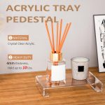 Aufbewahrungsregal für Schminktische mit Tablettbasis aus Acryl, 1pc, 2pcs – Bild 5