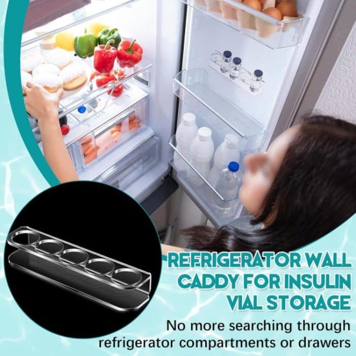 Desktop-Aufbewahrungsregal aus Acryl mit kleinem Flaschenständer – Bild 4