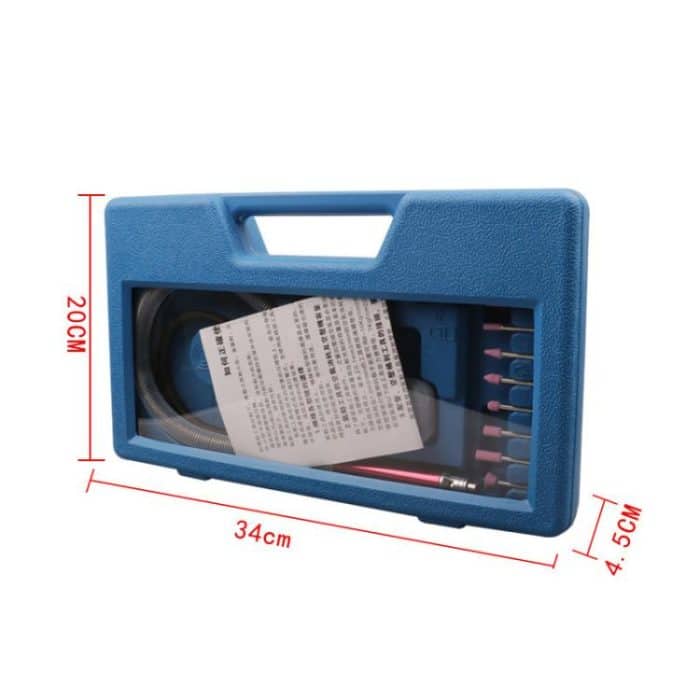 Hochgeschwindigkeits-Luftmikro-Stabschleifer-Kits Druckluftwerkzeug Kleiner Gravierstift Druckluft-Polierwerkzeuge, 17 In 1 – Bild 4