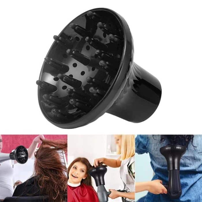 Haartrockner-Diffusor, Friseursalon-Styling, Haartrockner-Abdeckung, Lockenwickler, große Windhaube – Bild 2