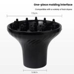 Haartrockner-Diffusor, Friseursalon-Styling, Haartrockner-Abdeckung, Lockenwickler, große Windhaube – Bild 3