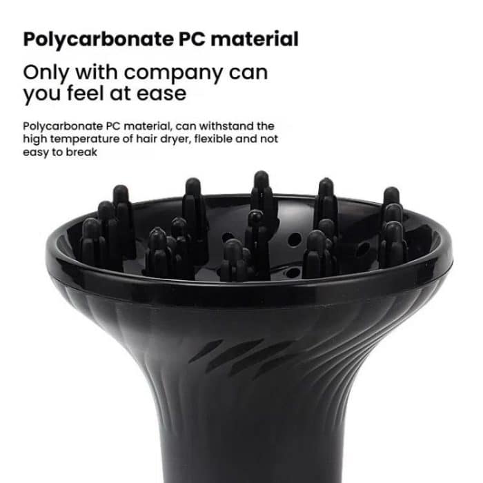 Haartrockner-Diffusor, Friseursalon-Styling, Haartrockner-Abdeckung, Lockenwickler, große Windhaube – Bild 4