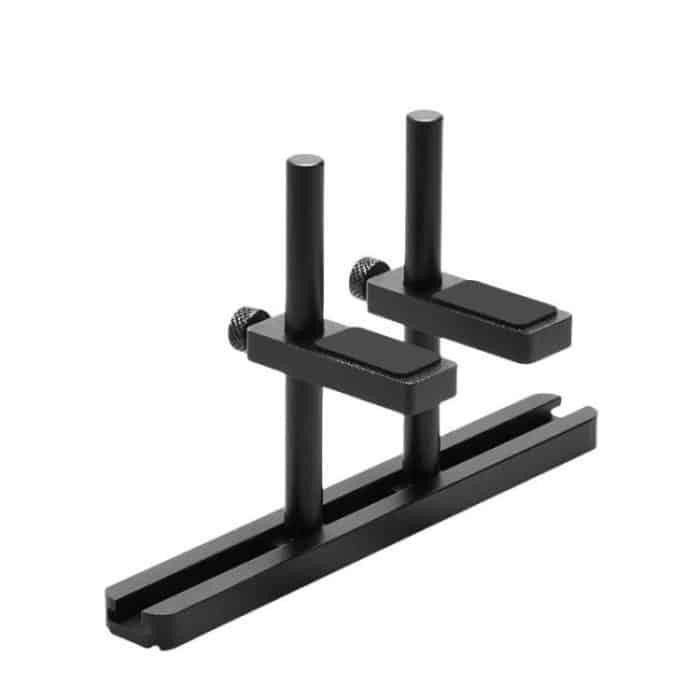 FinalCool Aluminiumlegierung Einstellbare Grafikkartenhalterung Chassis Lüfterposition Grafikhalter Unterstützung, 8cm Black, 8cm Silver, 12cm Black, 12cm Silver – Bild 1