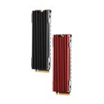 FinalCool M.2 2280 NVME SSD Kühler Aluminium Kühlkörper für Desktop PC PS5, M.2 2280 Black, M.2 2280 Silver, M.2 2280 Red – Bild 2