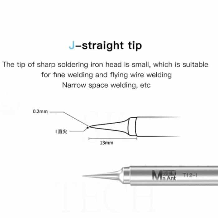Bleifreie Lötkolbenspitze, MaAnt T12-I, MaAnt T12-K, MaAnt T12-SK, MaAnt T12-J, MaAnt T12-J-01 – Bild 10