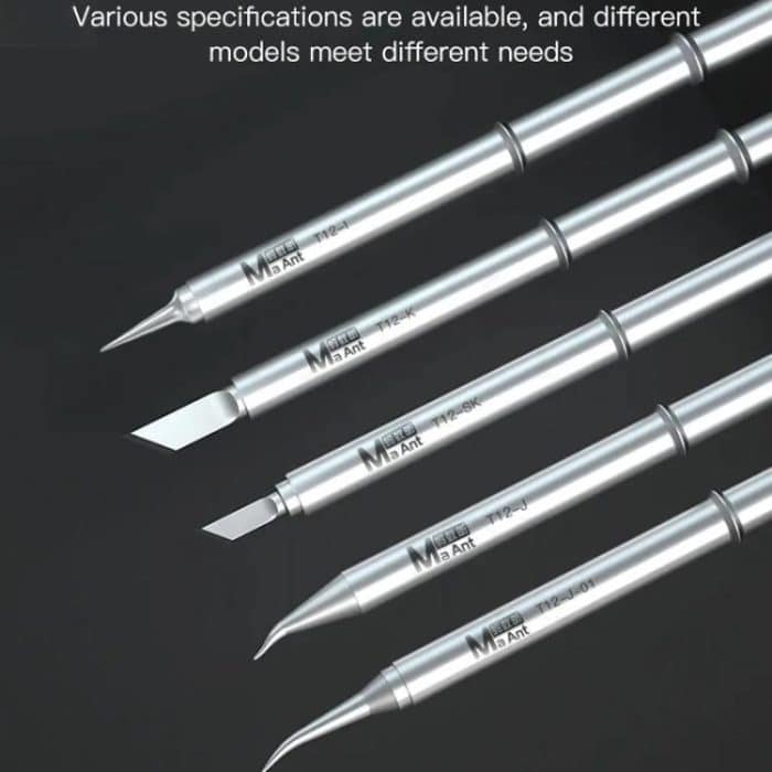 Bleifreie Lötkolbenspitze, MaAnt T12-I, MaAnt T12-K, MaAnt T12-SK, MaAnt T12-J, MaAnt T12-J-01 – Bild 3