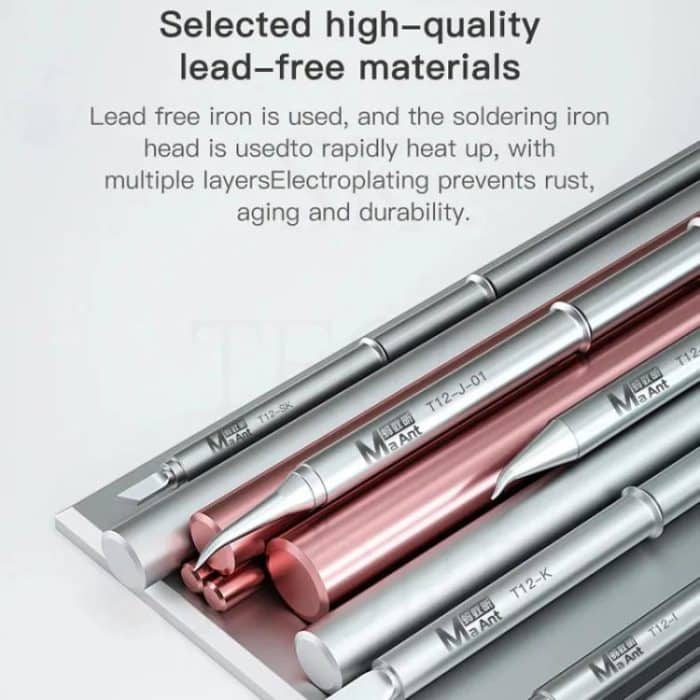 Bleifreie Lötkolbenspitze, MaAnt T12-I, MaAnt T12-K, MaAnt T12-SK, MaAnt T12-J, MaAnt T12-J-01 – Bild 6