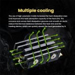 FinalCool M.2 2242 SSD Solid State Drive Kühlkörper Aluminiumkühler, M.2 2242 Black – Bild 5