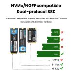 M.2 2280 NVME SSD-Kühlkörper aus reinem Kupfer für Laptops/PCs, JEYI  icopper-One, JEYI  icopper-3 – Bild 6
