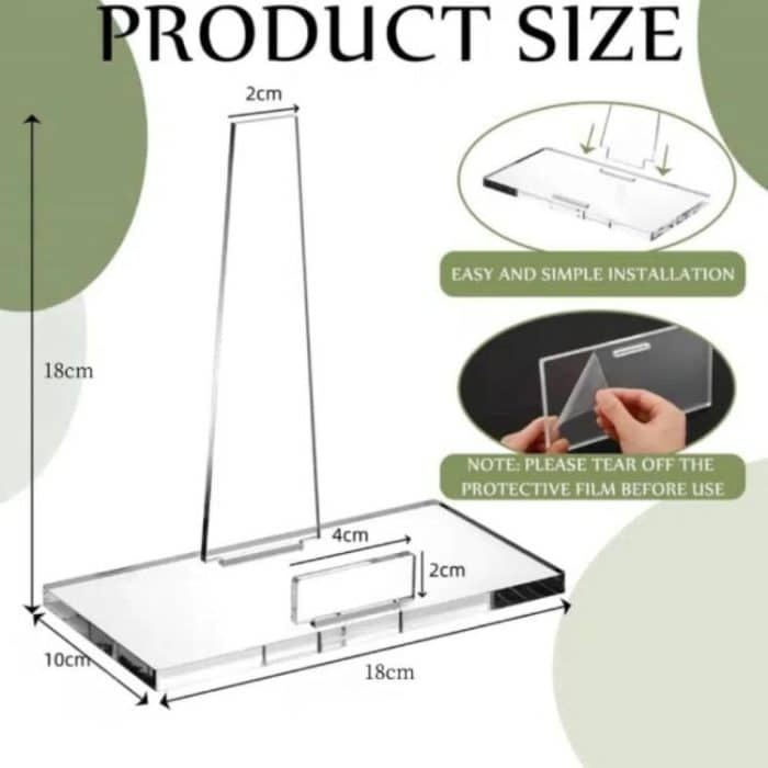 Acryl-Fotorahmen, Buch-, Bild- und Tellerständer, 1set, 2sets – Bild 3