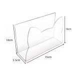 Katzenförmiger Briefumschlagständer aus Acryl zum Sortieren von Post auf dem Schreibtisch, YX155 – Bild 3