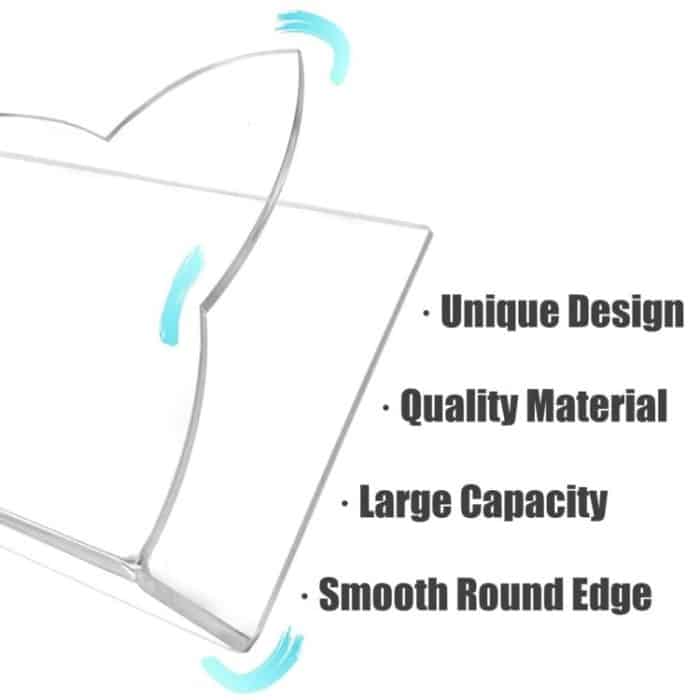 Katzenförmiger Briefumschlagständer aus Acryl zum Sortieren von Post auf dem Schreibtisch, YX155 – Bild 4