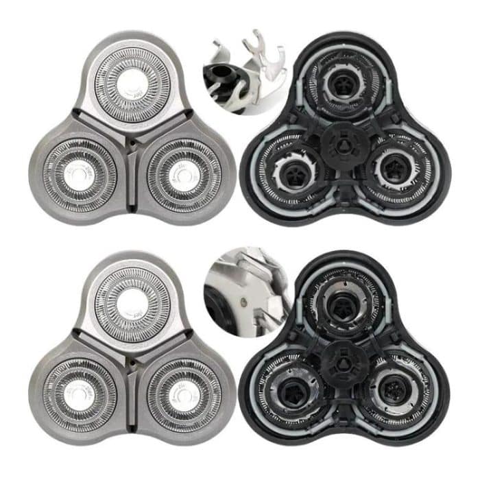 Für Xiaomi Mijia S300 / S500 / S500C / MJTXD01SKS Elektrischer Rasierer Klingenkopf Zubehör ersetzen, Blade Holder, Upper Half Head ( With Single Layer Blade ), Upper Half Head ( With Dual Layer Blade ) – Bild 2