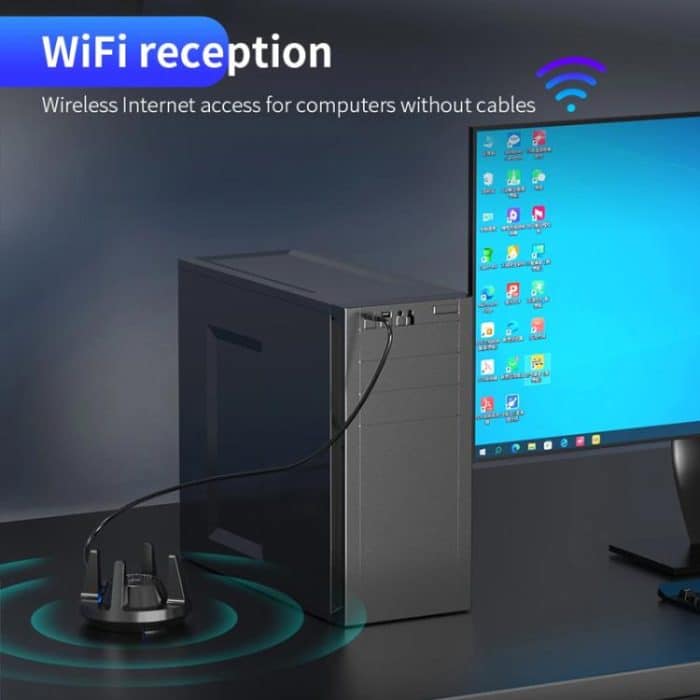 COMFAST CF-947AX 2,4G & 5,8G 900Mbps WiFi6 Bluetooth-Netzwerkkarte – Bild 5