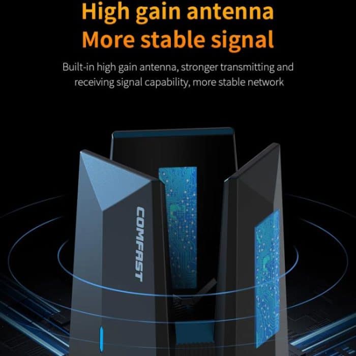 COMFAST CF-987BE Tri-Band 6500Mbps WiFi7 USB 3.0 Drahtloser Netzwerkadapter – Bild 5