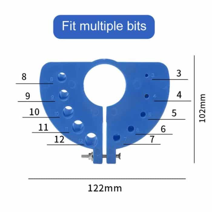 Multi-Specification Drill Bit Grinder Waste Drill Bit Sharpening Assistant Tool – Bild 3