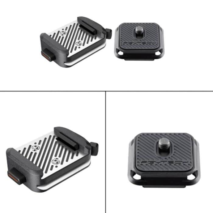 PGYTECH Camera Arca Quick Release Mount V2 Interface Tripod Accessory, Set, Base Only, Quick Release Plate – Bild 2