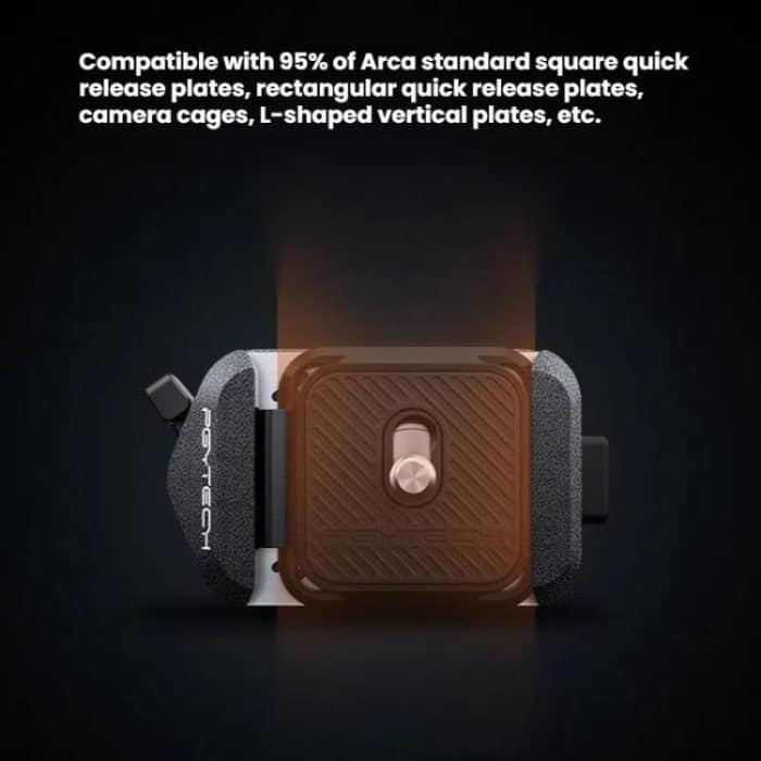 PGYTECH Camera Arca Quick Release Mount V2 Interface Tripod Accessory, Set, Base Only, Quick Release Plate – Bild 3