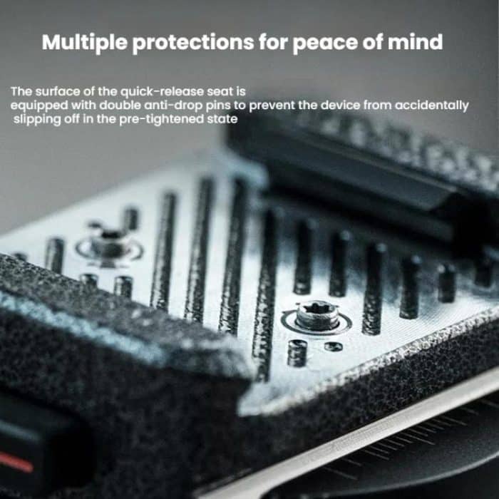 PGYTECH Camera Arca Quick Release Mount V2 Interface Tripod Accessory, Set, Base Only, Quick Release Plate – Bild 6