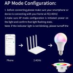 Tuya Bluetooth Smart Ceiling Lamp Round Recessed RGBCW Color Changing Dimmable Ceiling Light, Tuya Bluetooth 10W 85-265V – Bild 9