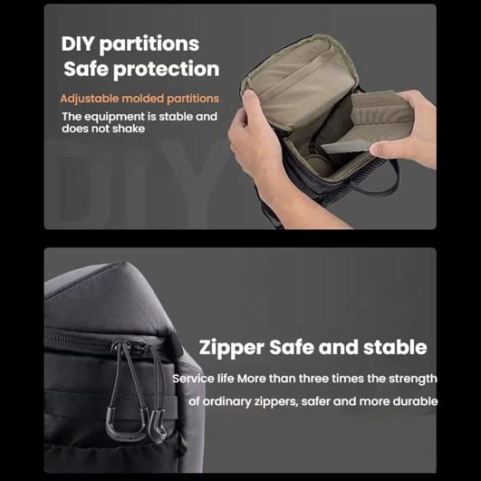 PGYTECH DSLR Camera Crossbody Waist Triangle Bag – Bild 4