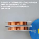 200m Mobile Phone Motherboard Precision Repair Flying Wire, MaAnt FX-001 0.01mm, MaAnt FX-002A 0.02mm Insulated, MaAnt FX-002 0.02mm Uninsulated, FX-009 0.009mm – Bild 4