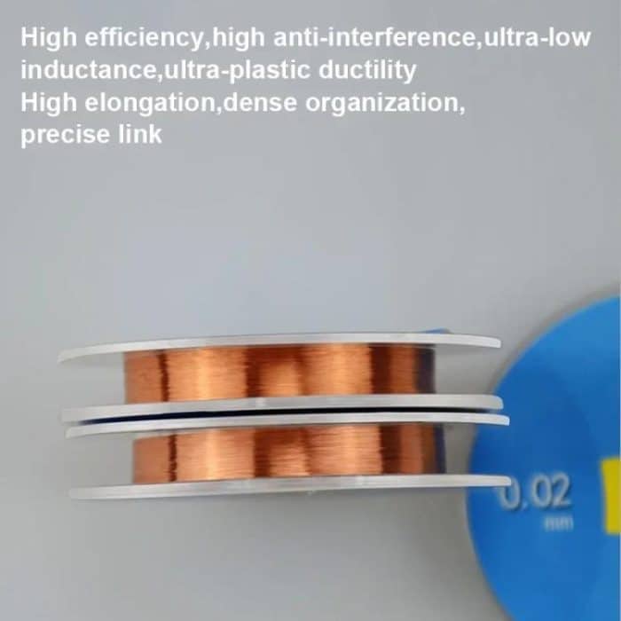 200m Mobile Phone Motherboard Precision Repair Flying Wire, MaAnt FX-001 0.01mm, MaAnt FX-002A 0.02mm Insulated, MaAnt FX-002 0.02mm Uninsulated, FX-009 0.009mm – Bild 4