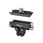 aMagisn Mini Quick Release Mount for Sports Cameras, 2-claw Base+1/4 Inch Cover, 2-claw Base+3-claw Cover, 1/4 Inch Base + 1/4 Inch Cover, 1/4 Inch Base+3-claw Cover, 2-claw Main Body, 1/4 Inch Main Body, 1/4 Upper Cover, 3-claw Upper Cover