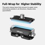 aMagisn Mini Quick Release Mount for Sports Cameras, 2-claw Base+1/4 Inch Cover, 2-claw Base+3-claw Cover, 1/4 Inch Base + 1/4 Inch Cover, 1/4 Inch Base+3-claw Cover, 2-claw Main Body, 1/4 Inch Main Body, 1/4 Upper Cover, 3-claw Upper Cover – Bild 6