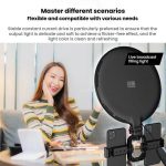 Live Streaming Fill Light LED Photography Lamp Mobile Phone Eye Protection Soft Light Selfie Lamp, 8inch（Black）, 10inch（Black）, 10inch（White）, 12inch（Black） – Bild 11