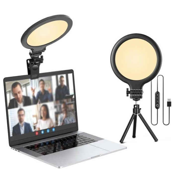 Live Streaming Fill Light Selfie Desktop Photography Light Laptop Clamp Fill Lamp Set – Bild 2