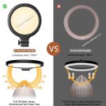 Live Streaming Fill Light Selfie Desktop Photography Light Laptop Clamp Fill Lamp Set – Bild 5