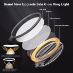 Live Streaming Fill Light Selfie Desktop Photography Light Laptop Clamp Fill Lamp Set – Bild 8